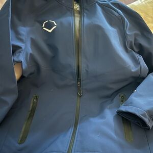 Navy Evo-shield Zip-Up sports Jacket*NWOT